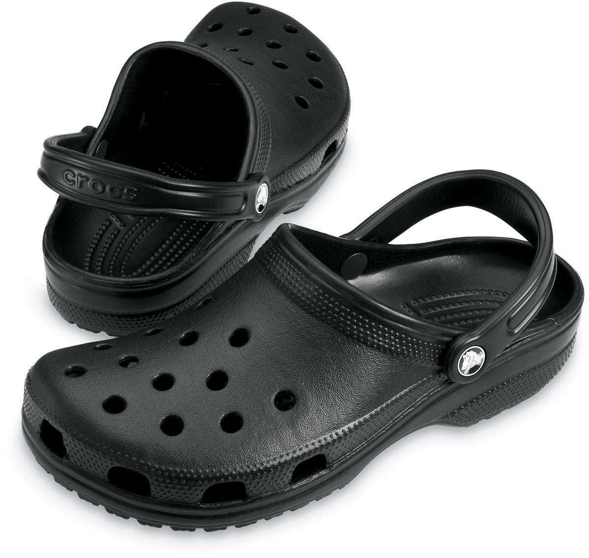 Classic Black Crocs