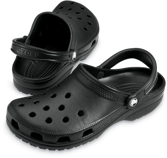 Classic Black Crocs
