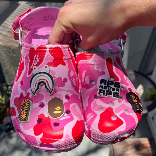 BAPE X CROCS Classic Clog